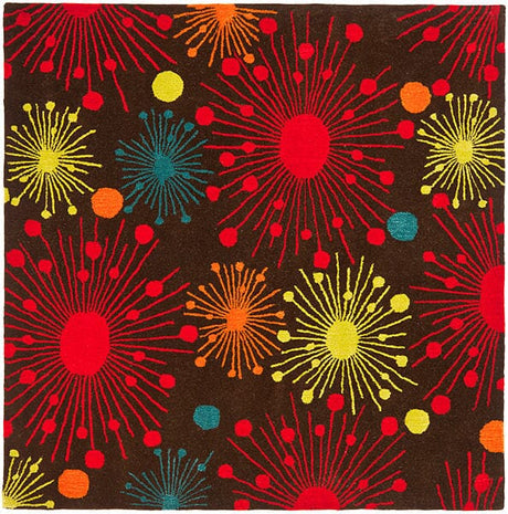 Safavieh Soho Soh747B Brown / Multi Rugs.