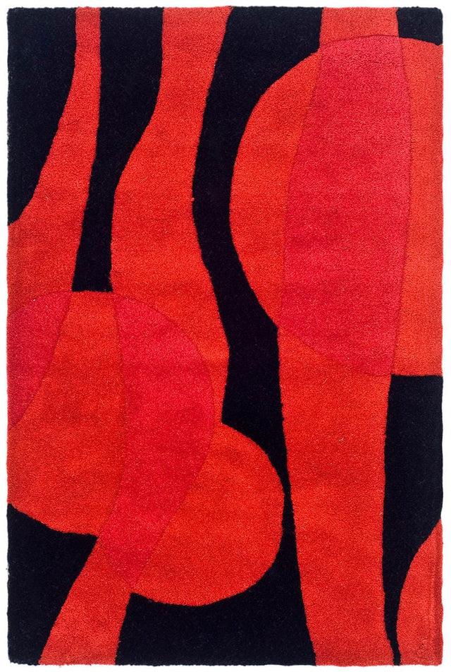 Safavieh Soho soh755a Black / Red Rugs.