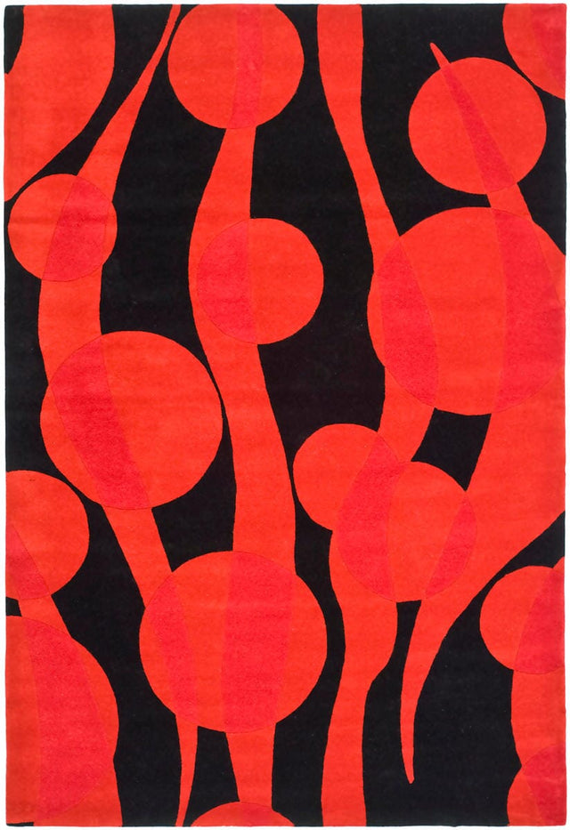 Safavieh Soho soh755a Black / Red Rugs.