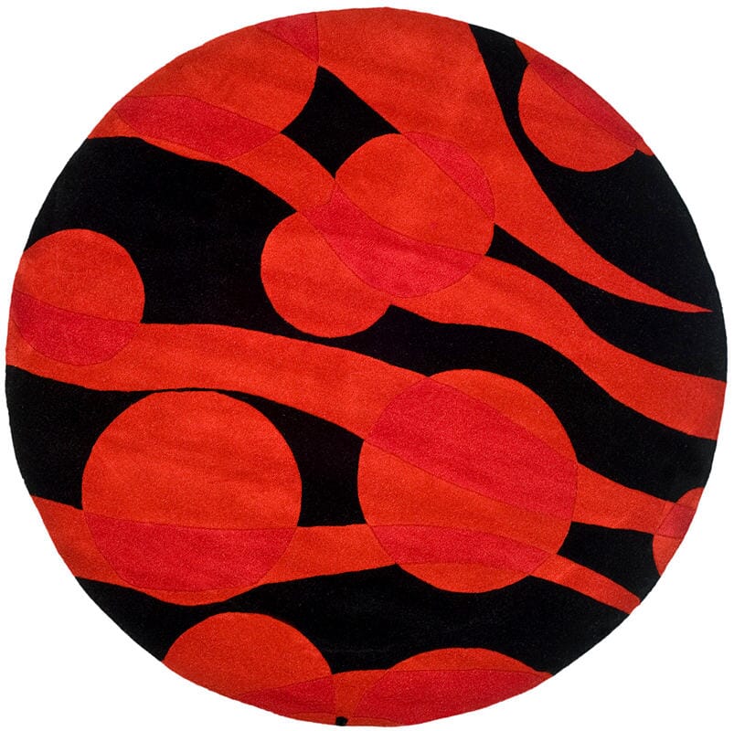Safavieh Soho soh755a Black / Red Rugs.