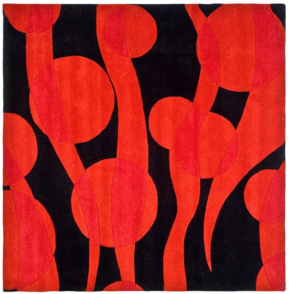 Safavieh Soho soh755a Black / Red Rugs.