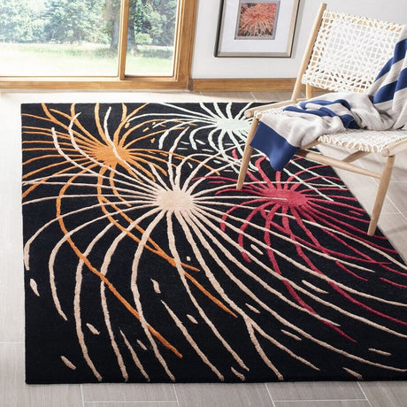 Safavieh Soho soh757a Black / Multi Rugs.