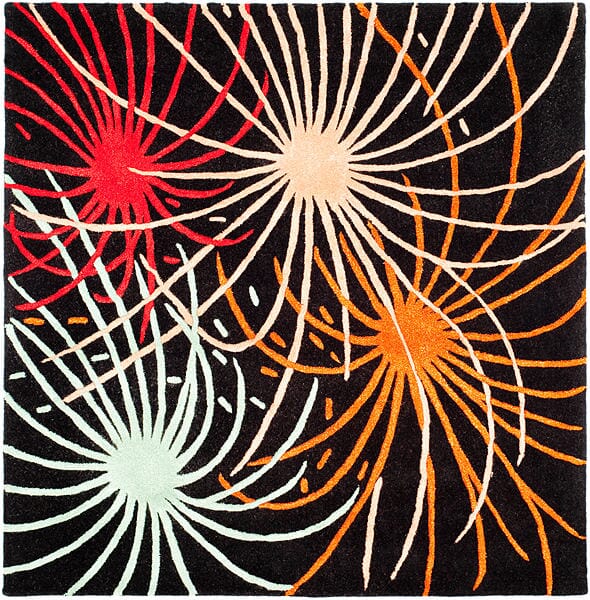 Safavieh Soho soh757a Black / Multi Rugs.