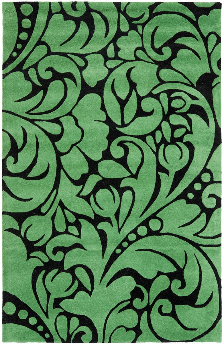 Safavieh Soho Soh759B Black / Teal Rugs.