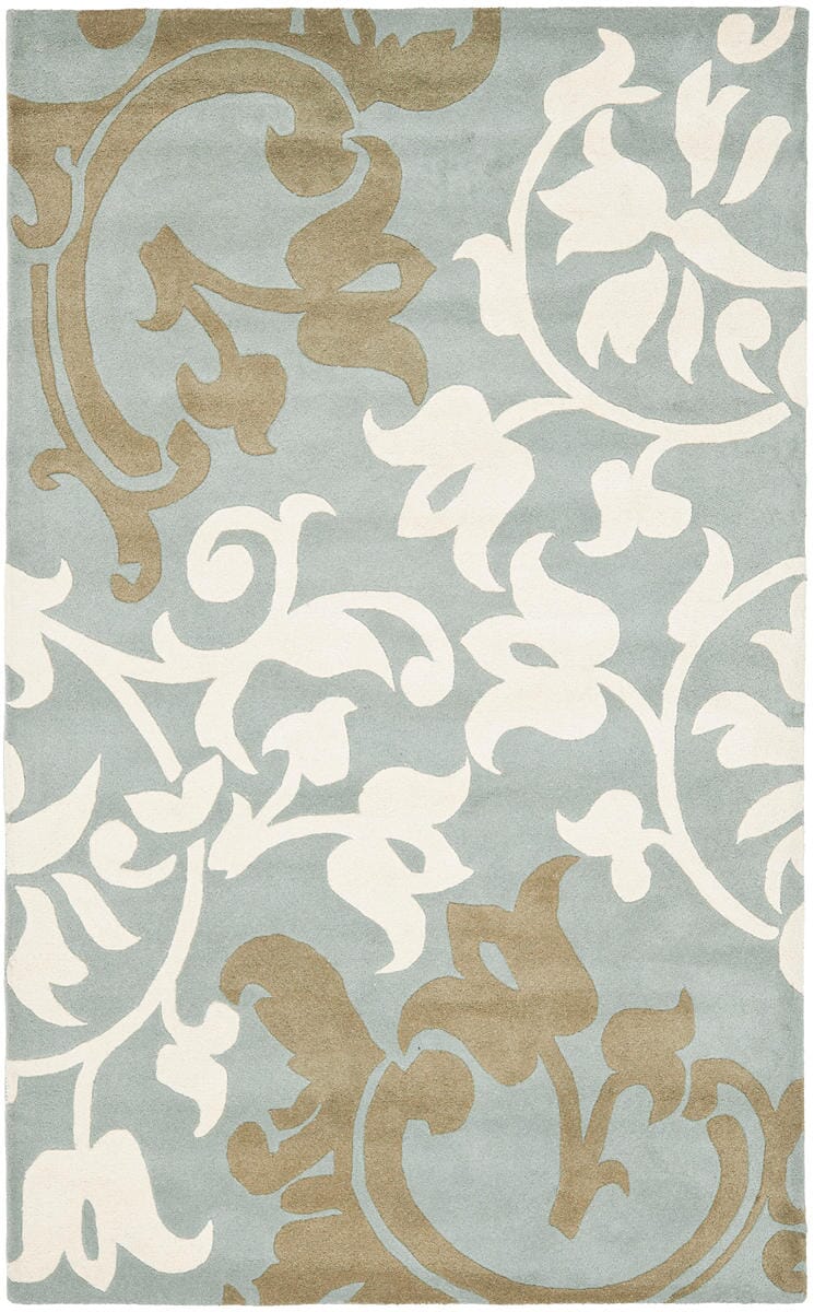 Safavieh Soho Soh760B Blue / Multi Rugs.
