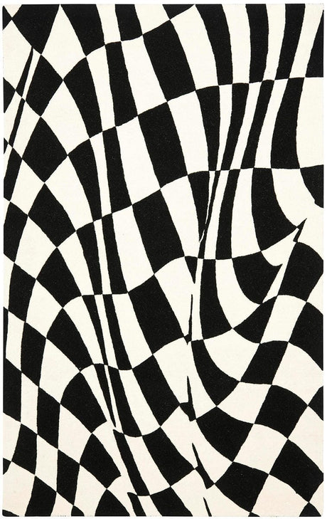 Safavieh Soho Soh763B Black / Ivory Rugs.