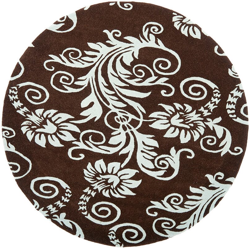 Safavieh Soho Soh765B Brown / Blue Rugs.