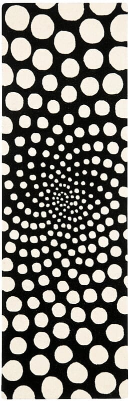 Safavieh Soho Soh766B Black / Ivory Rugs.