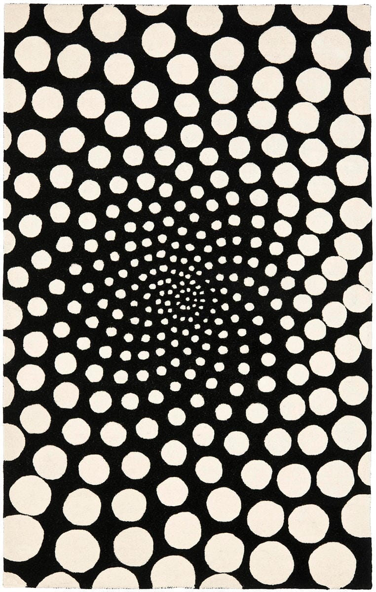 Safavieh Soho Soh766B Black / Ivory Rugs.