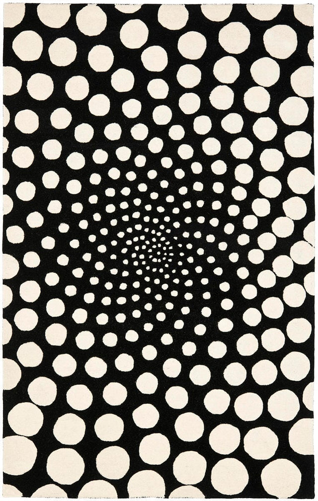 Safavieh Soho Soh766B Black / Ivory Rugs.