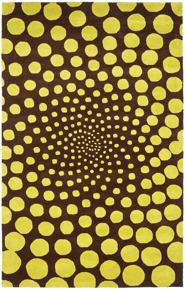 Safavieh Soho Soh766C Brown / Green Rugs.