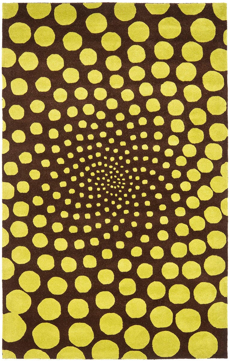 Safavieh Soho Soh766C Brown / Green Rugs.