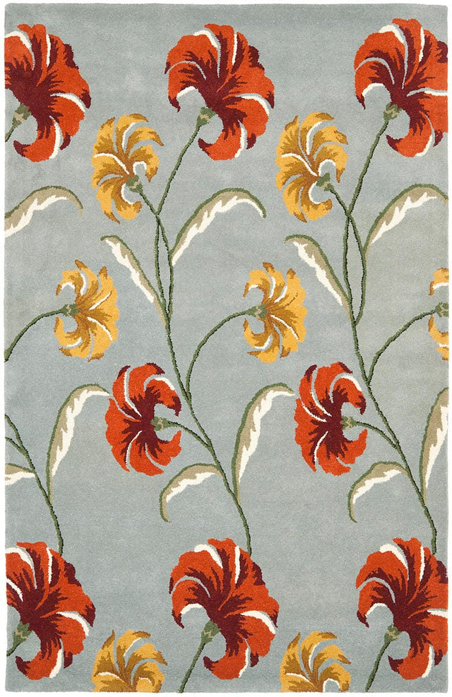 Safavieh Soho Soh767A Blue / Multi Rugs.