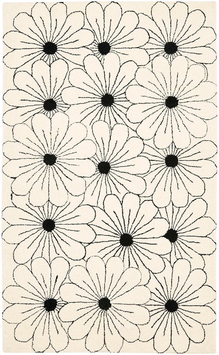 Safavieh Soho Soh768B Ivory / Black Rugs.