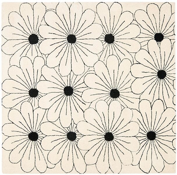 Safavieh Soho Soh768B Ivory / Black Rugs.