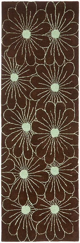 Safavieh Soho Soh768C Brown / Teal Rugs.