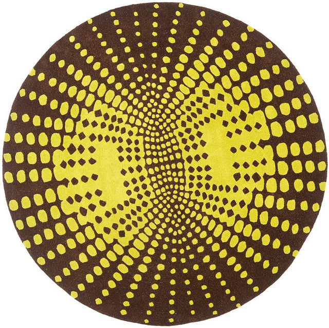 Safavieh Soho Soh769B Brown / Green Rugs.