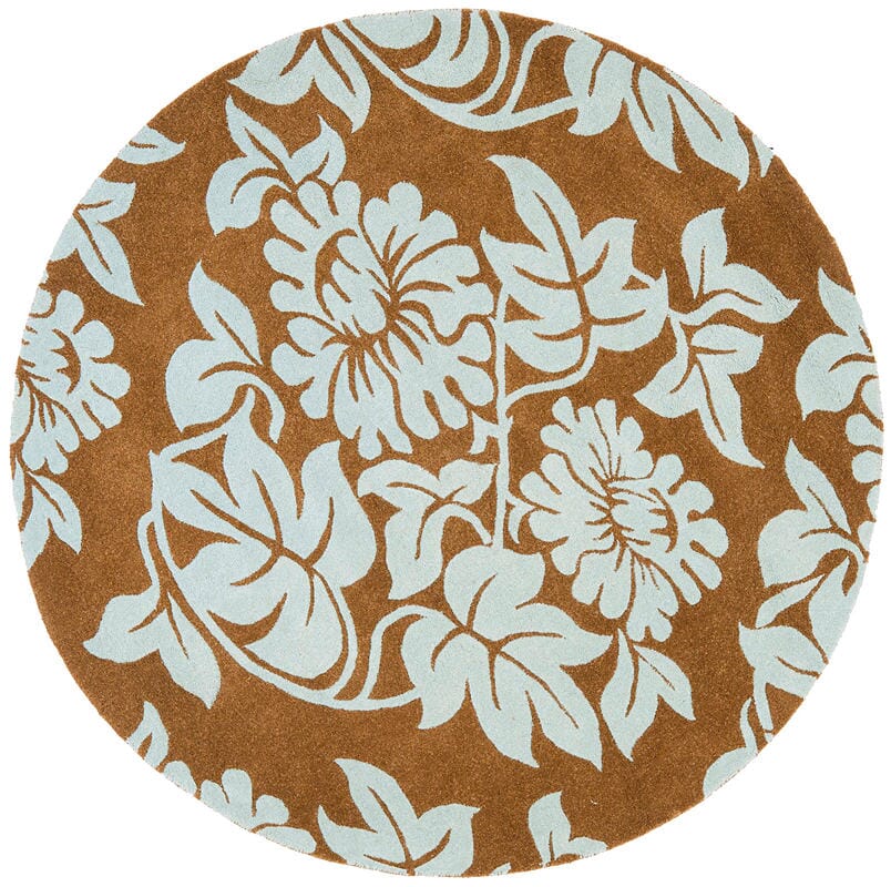 Safavieh Soho Soh770B Light Brown / Blue Rugs.