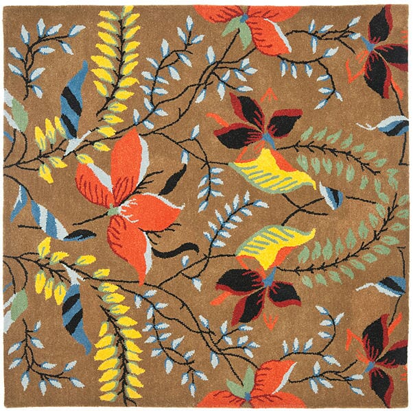 Safavieh Soho Soh771B Light Brown / Multi Rugs.