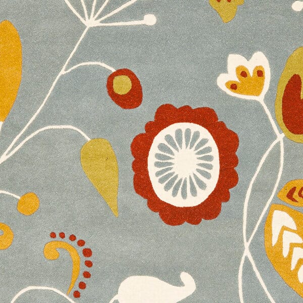 Safavieh Soho Soh772A Light Blue / Multi Rugs.