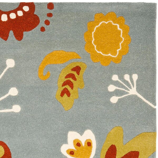 Safavieh Soho Soh772A Light Blue / Multi Rugs.