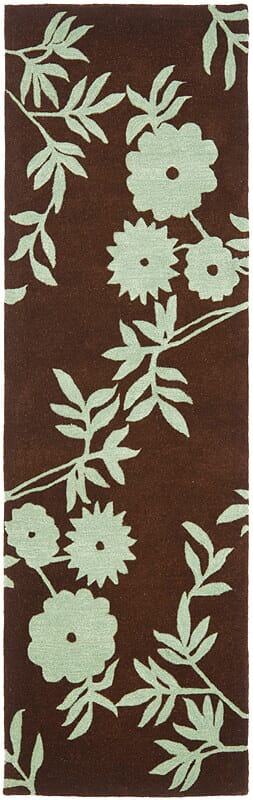 Safavieh Soho Soh774B Brown / Teal Rugs.