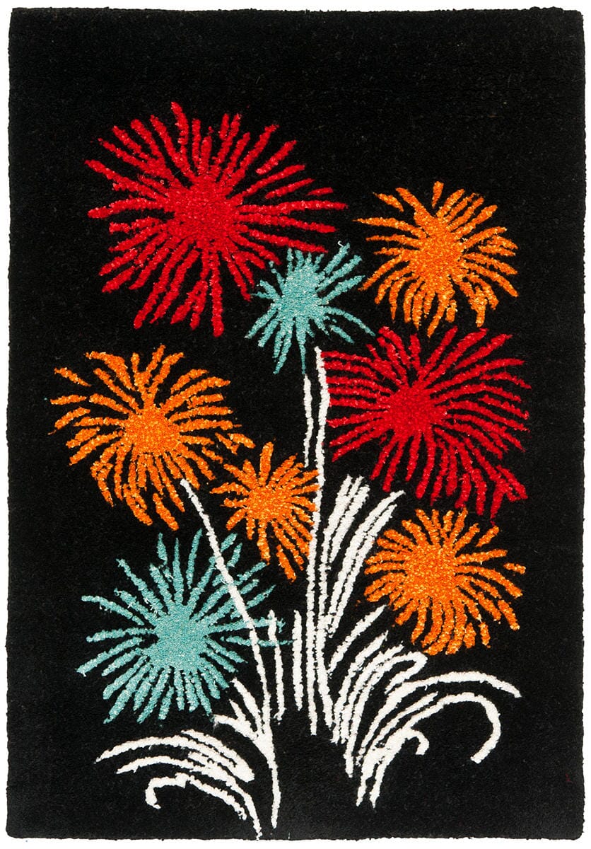 Safavieh Soho Soh775A Black / Multi Rugs.