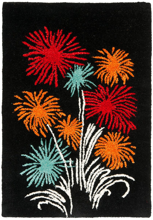 Safavieh Soho Soh775A Black / Multi Rugs.