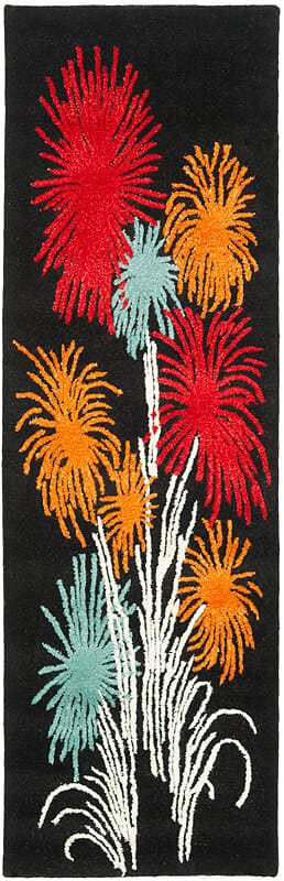 Safavieh Soho Soh775A Black / Multi Rugs.