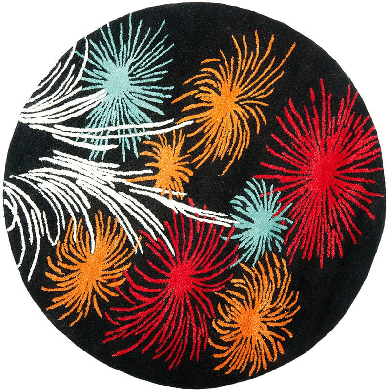 Safavieh Soho Soh775A Black / Multi Rugs.