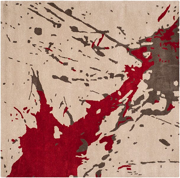 Safavieh Soho Soh794B Grey / Orange Rugs.