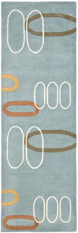 Safavieh Soho Soh801B Blue / Multi Rugs.