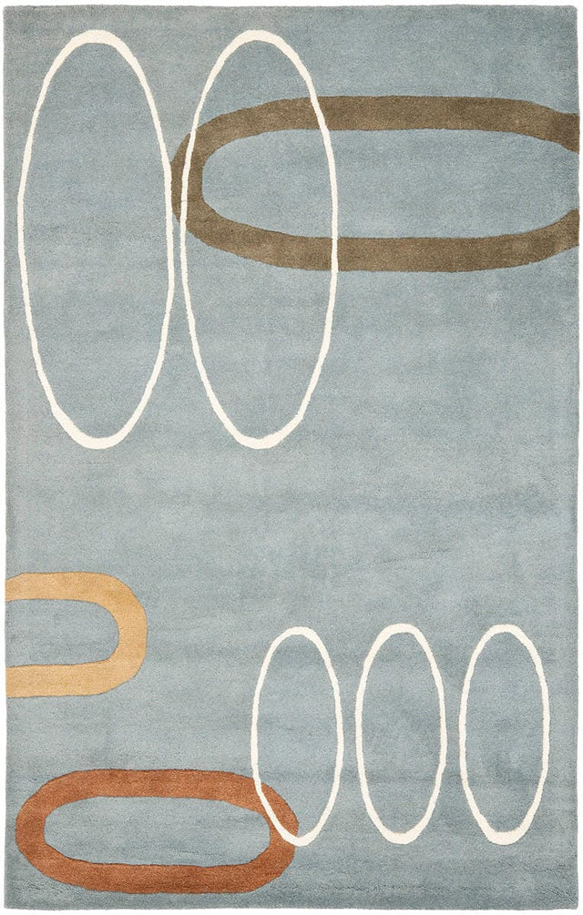 Safavieh Soho Soh801B Blue / Multi Rugs.