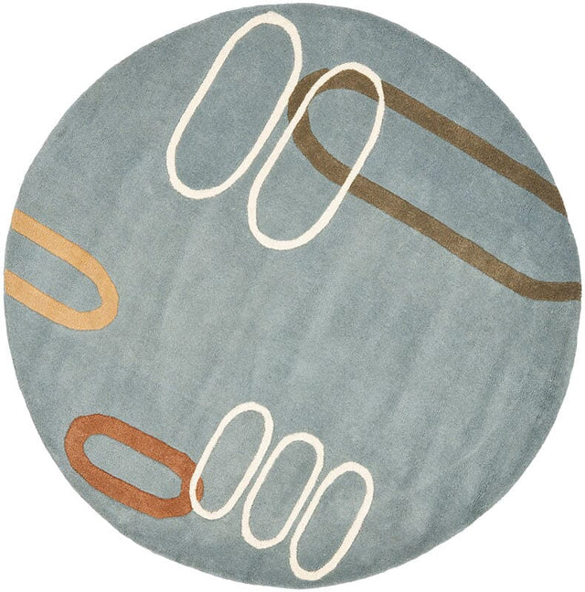 Safavieh Soho Soh801B Blue / Multi Rugs.