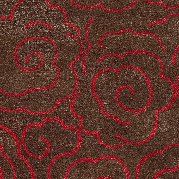 Safavieh Soho soh812d Chocolate / Red Rugs.