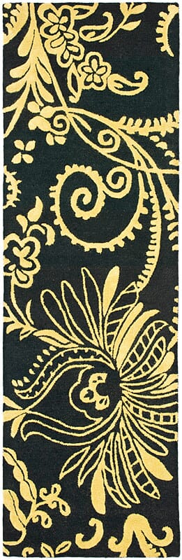 Safavieh Soho Soh832A Black / Green Rugs.