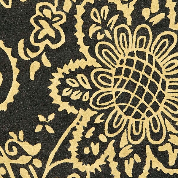 Safavieh Soho Soh832A Black / Green Rugs.