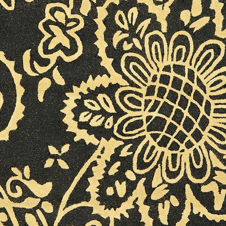 Safavieh Soho Soh832A Black / Green Rugs.
