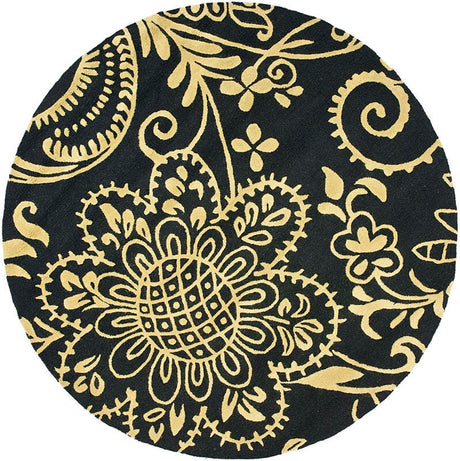 Safavieh Soho Soh832A Black / Green Rugs.