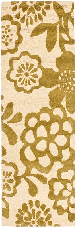 Safavieh Soho Soh837A Beige / Green Rugs.
