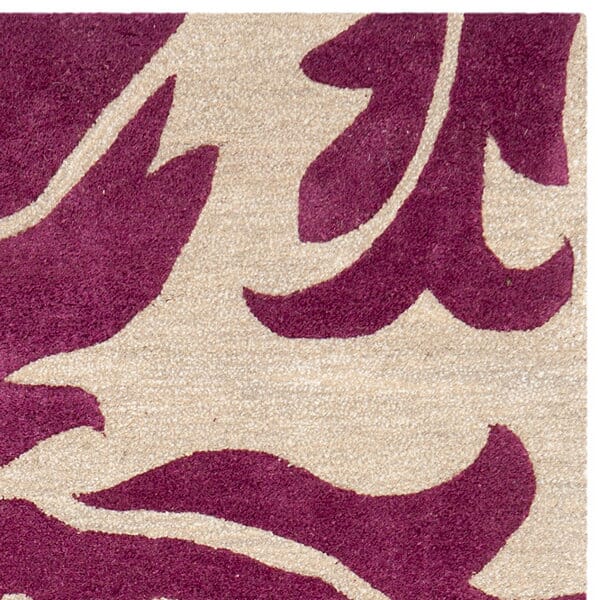 Safavieh Soho Soh841B Purple / Beige Rugs.