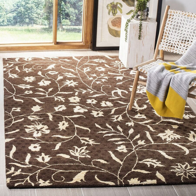 Safavieh Soho Soh843A Brown / Ivory Rugs.