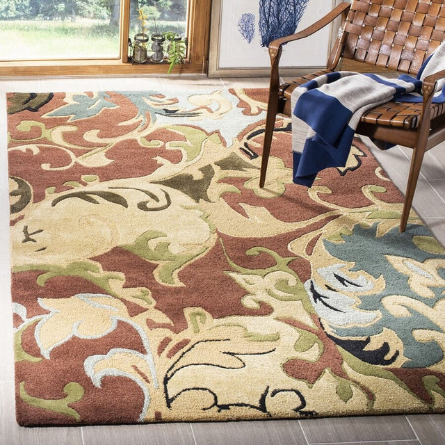 Safavieh Soho Soh846A Rust / Multi Rugs.