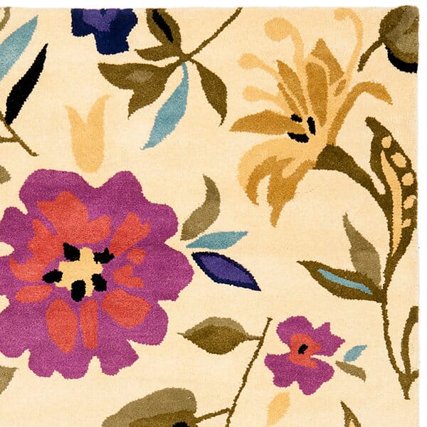 Safavieh Soho Soh854A Ivory / Multi Rugs.