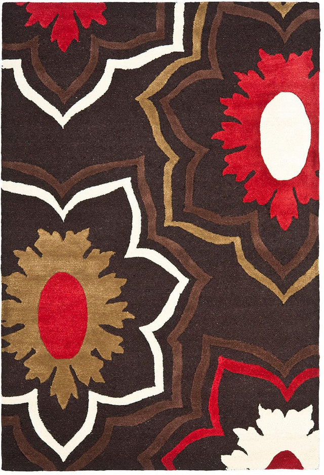 Safavieh Soho Soh857A Brown / Multi Rugs.