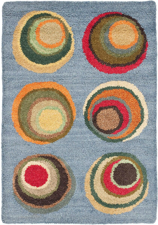Safavieh Soho Soh921B Blue / Multi Rugs.