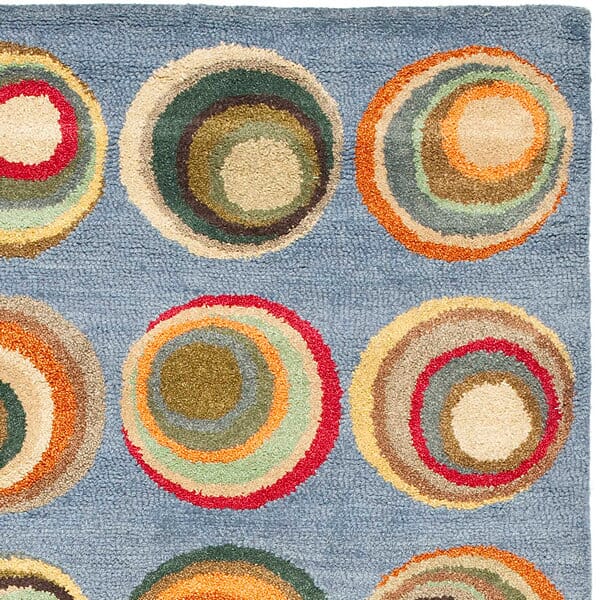 Safavieh Soho Soh921B Blue / Multi Rugs.