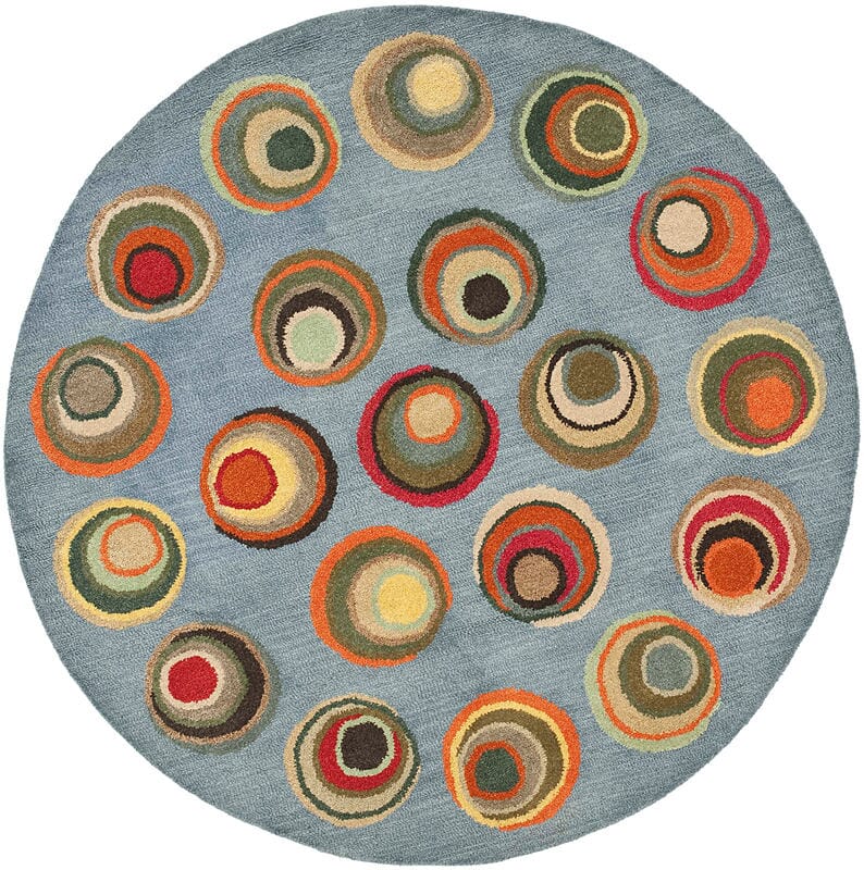 Safavieh Soho Soh921B Blue / Multi Rugs.