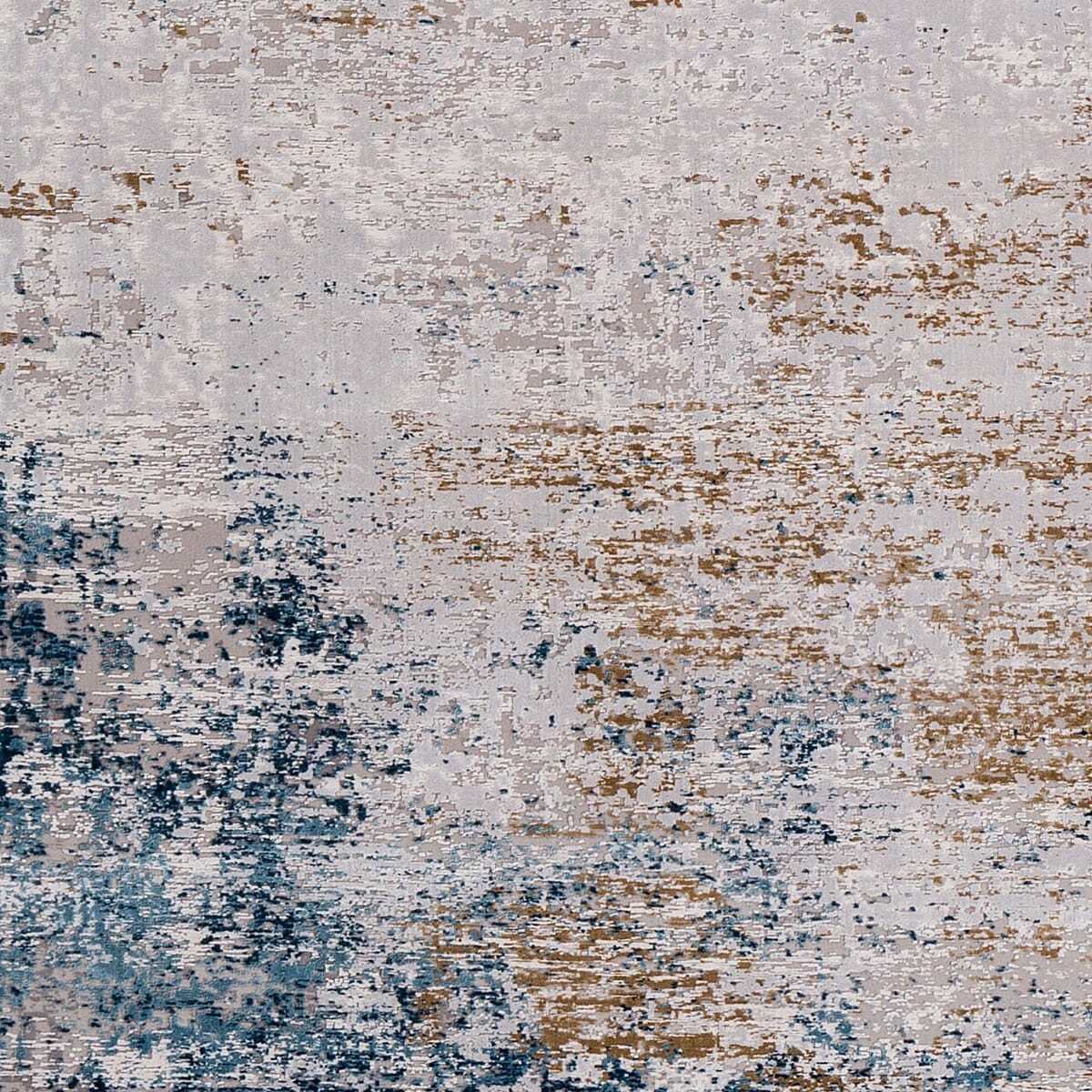Surya Solar Sor-2301 Sky Blue, Dark Blue, Bright Yellow Rugs.