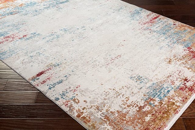 Surya Solar Sor-2303 Burnt Orange, Bright Yellow Rugs.